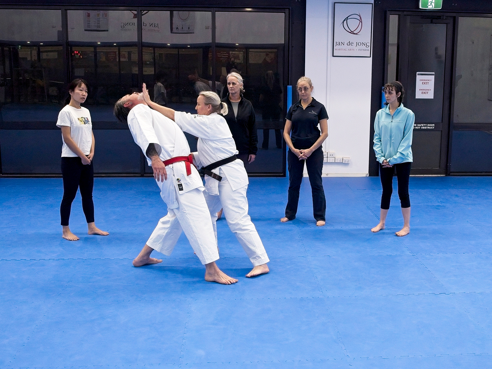 Inside Jan de Jong dojo